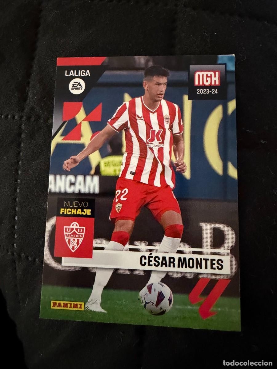 Fu&szlig;ball-Sticker: megacracks 23-24 cesar montes nuevo fichaje almeria