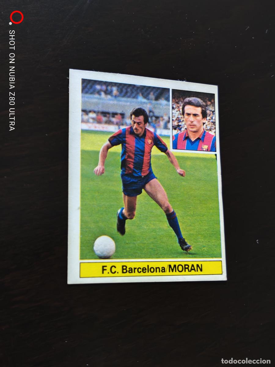 Figurine di Calcio: Mor&aacute;n FC Barcelona versi&oacute;n , Editorial Este 81/82. 1981/1982, despegado