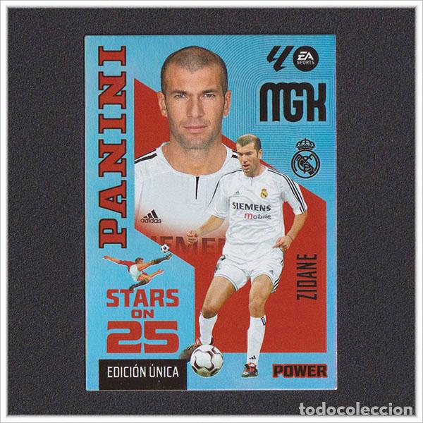 Cartes &agrave; collectionner de Football: MEGACRACKS 2026 2027 26 27 PANINI ZIDANE 430P 430 REAL MADRID STARS ON 25 POWER EDICI&Oacute;N UNICA MGK