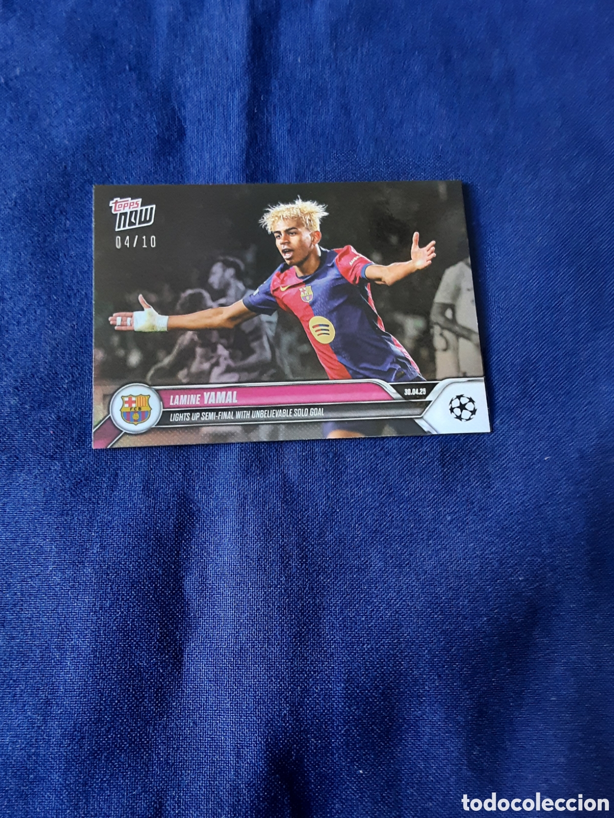 Cartes &agrave; collectionner de Football: Lamine yamal topps now #148