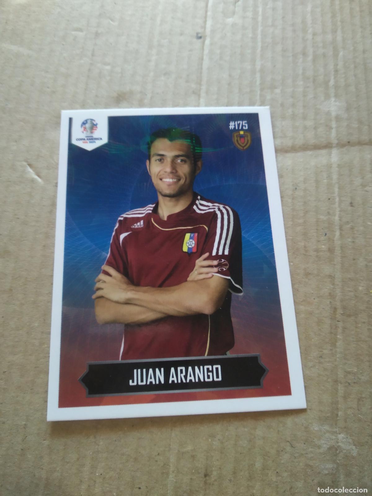 Cartes &agrave; collectionner de Football: 175 JUAN ARANGO VENEZUELA CROMO FUTBOL COPA AMERICA 2024 EDITADO EN PERU