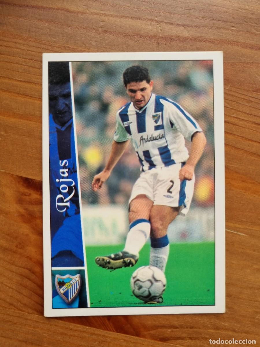 Fu&szlig;ball-Sticker: 249 ROJAS (M&aacute;laga CF). Las Fichas de la Liga 2002 2003 02 03 (Mundicromo)