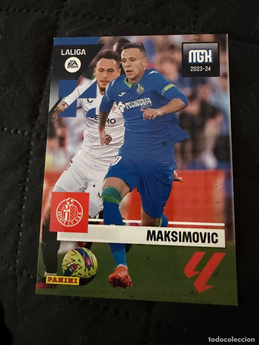 Cromos de f&uacute;tbol: megacracks 23-24 maksimovic getafe