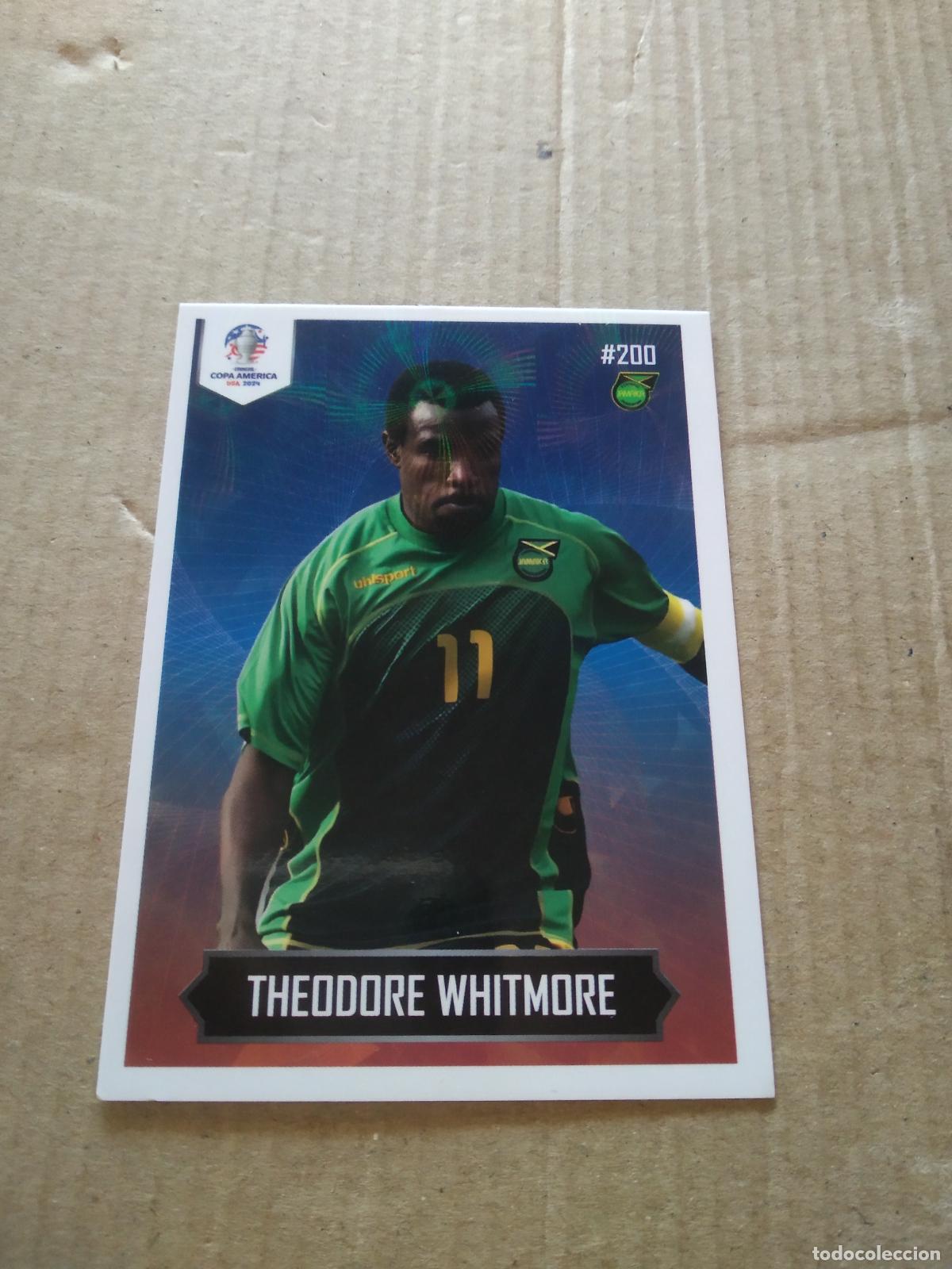 Cromos de f&uacute;tbol: 200 THEODORE WHITMORE JAMAICA CROMO FUTBOL COPA AMERICA 2024 EDITADO EN PERU