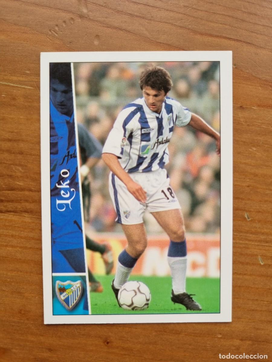 Cromos de f&uacute;tbol: 258 LEKO (M&aacute;laga CF). Las Fichas de la Liga 2002 2003 02 03 (Mundicromo)