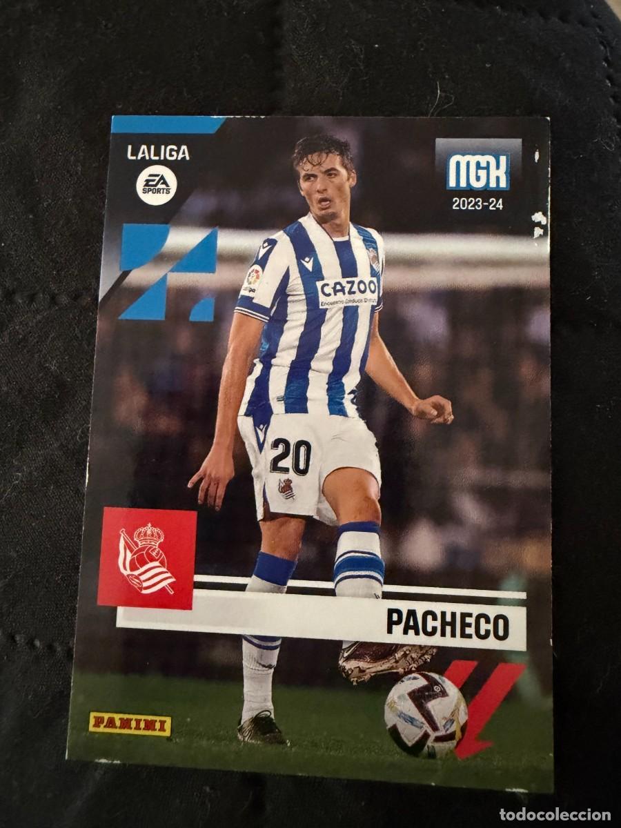 Cromos de f&uacute;tbol: megacracks 23-24 pacheco real sociedad