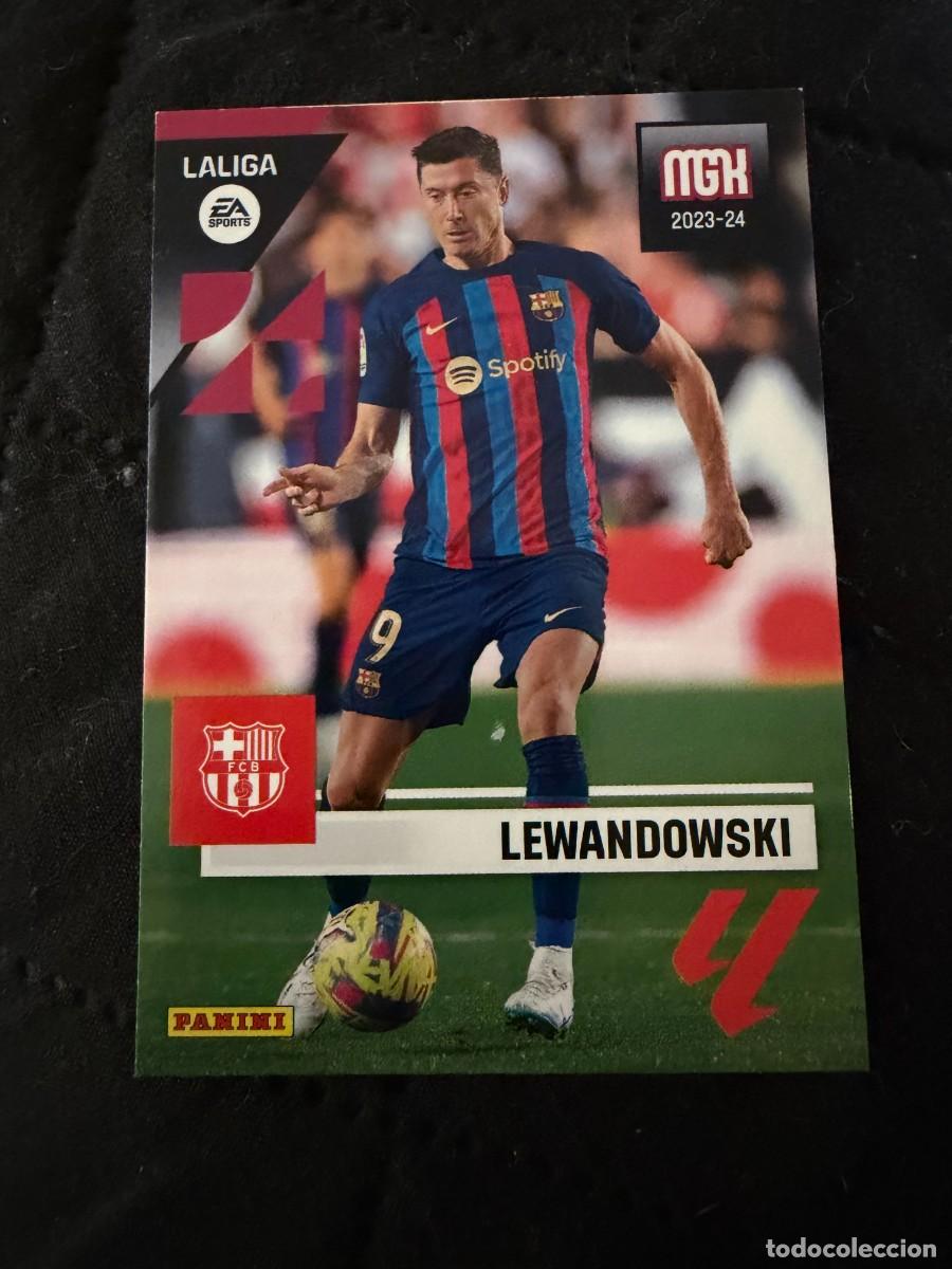 Cromos de f&uacute;tbol: megacracks 23-24 lewandoski fc barcelona