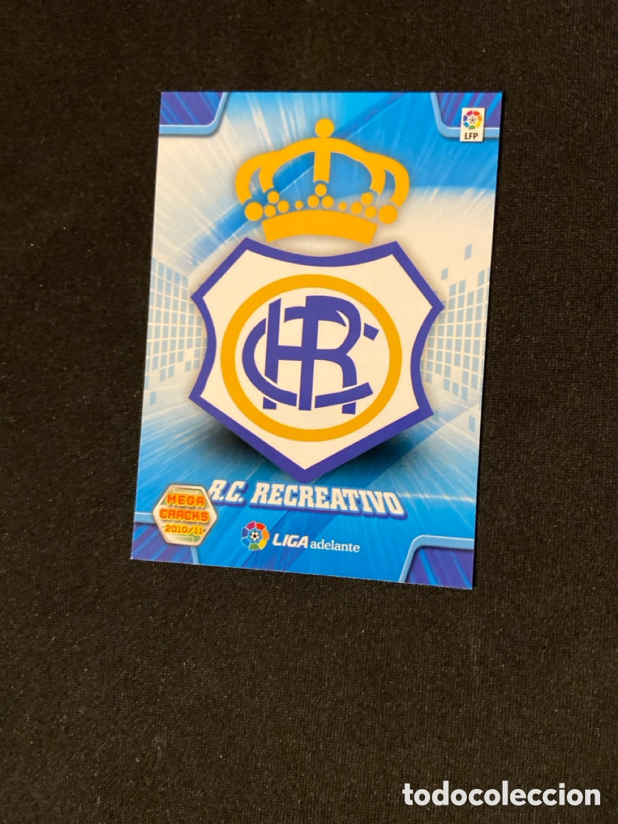 Cromos de f&uacute;tbol: ESCUDO 423 (RECREATIVO HUELVA)