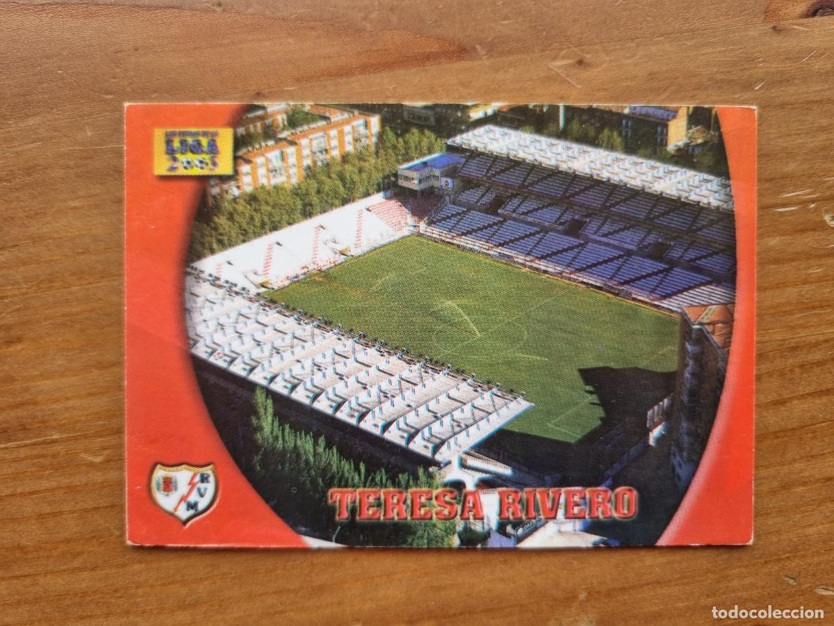 Cromos de f&uacute;tbol: 272 TERESA RIVERO (Rayo Vallecano). Las Fichas de la Liga 2002 2003 02 03 (Mundicromo)