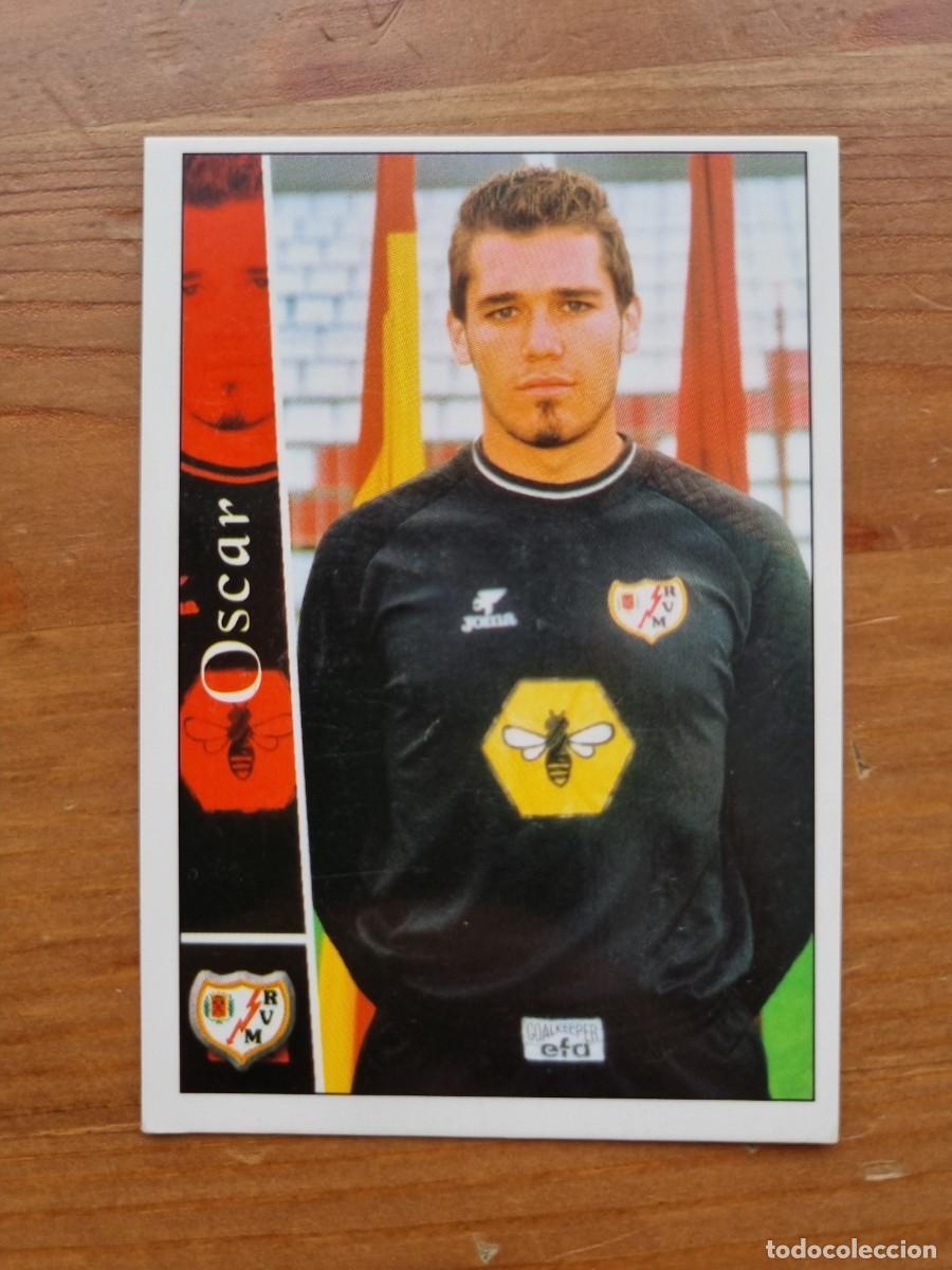 Cromos de f&uacute;tbol: 275 &Oacute;SCAR (Rayo Vallecano). Las Fichas de la Liga 2002 2003 02 03 (Mundicromo)