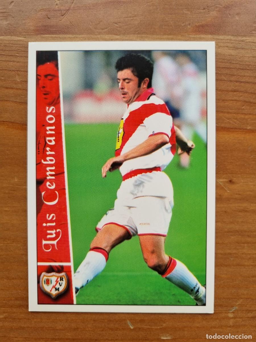 Cartes &agrave; collectionner de Football: 285 LUIS CEMBRANOS (Rayo Vallecano). Las Fichas de la Liga 2002 2003 02 03 (Mundicromo)
