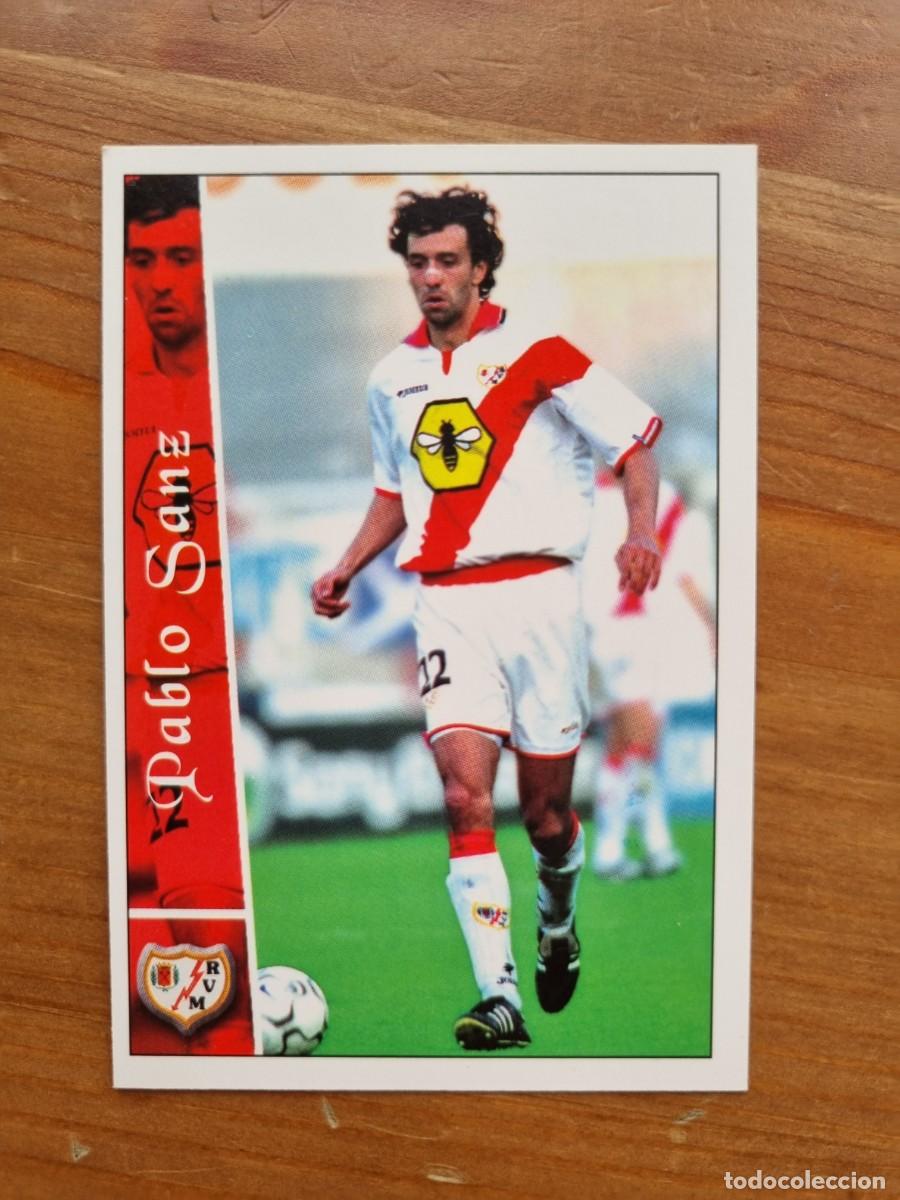 Cartes &agrave; collectionner de Football: 287 PABLO SANZ (Rayo Vallecano). Las Fichas de la Liga 2002 2003 02 03 (Mundicromo)