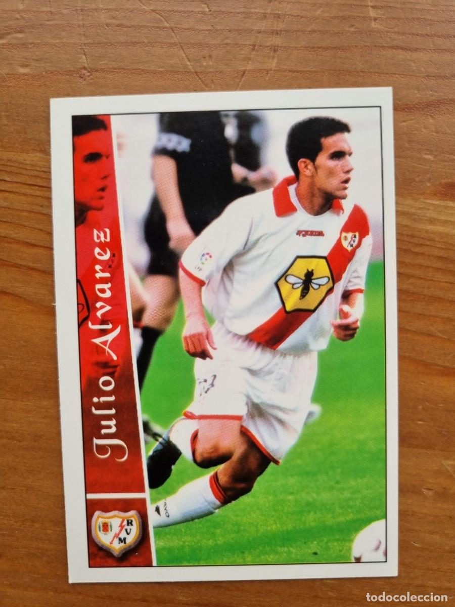 Cartes &agrave; collectionner de Football: 288 JULIO &Aacute;LVAREZ (Rayo Vallecano). Las Fichas de la Liga 2002 2003 02 03 (Mundicromo)