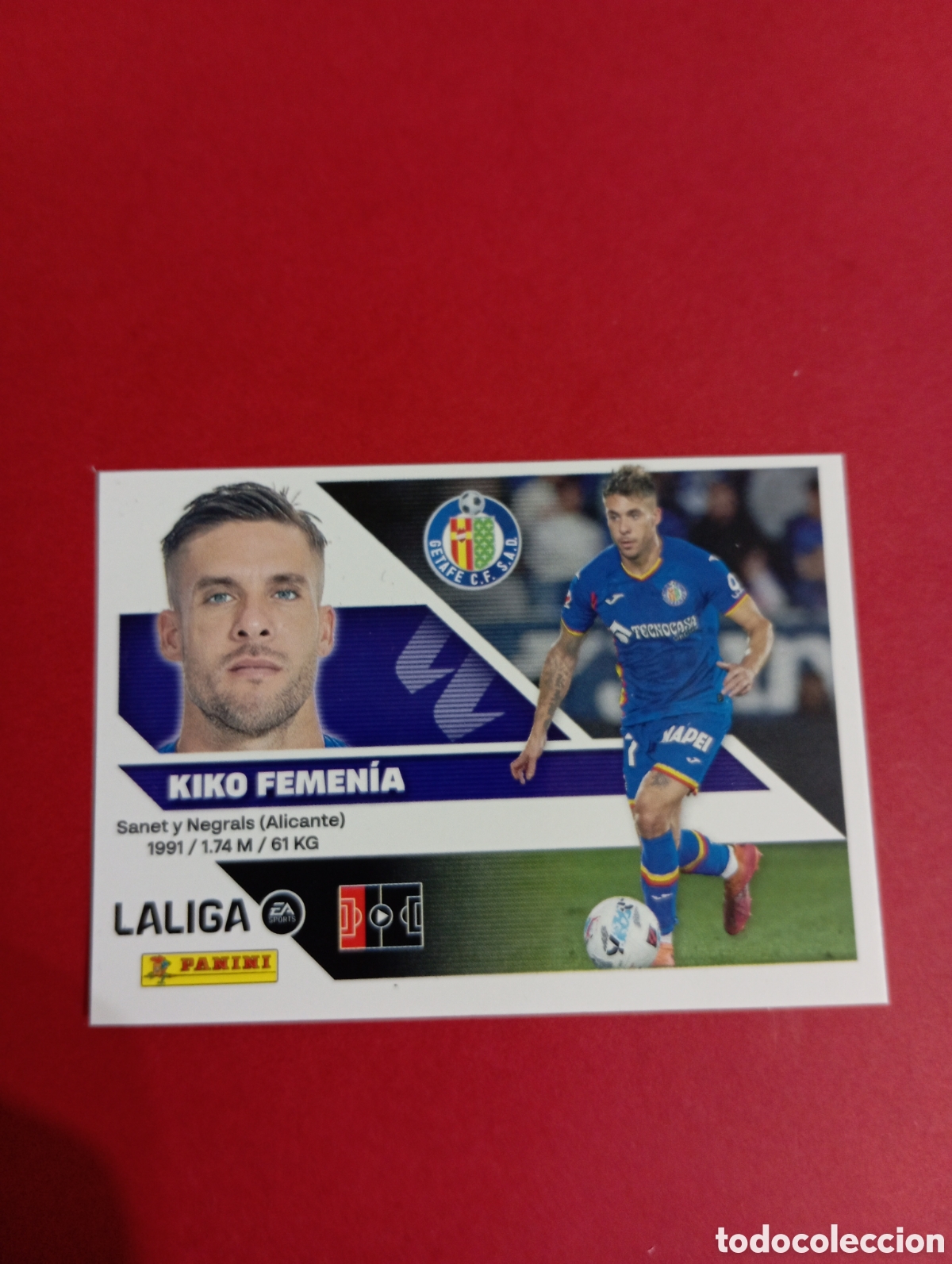 Cartes &agrave; collectionner de Football: Kiko Femen&iacute;a Getafe n&deg;5 / PANINI LIGA ESTE 2026/2027