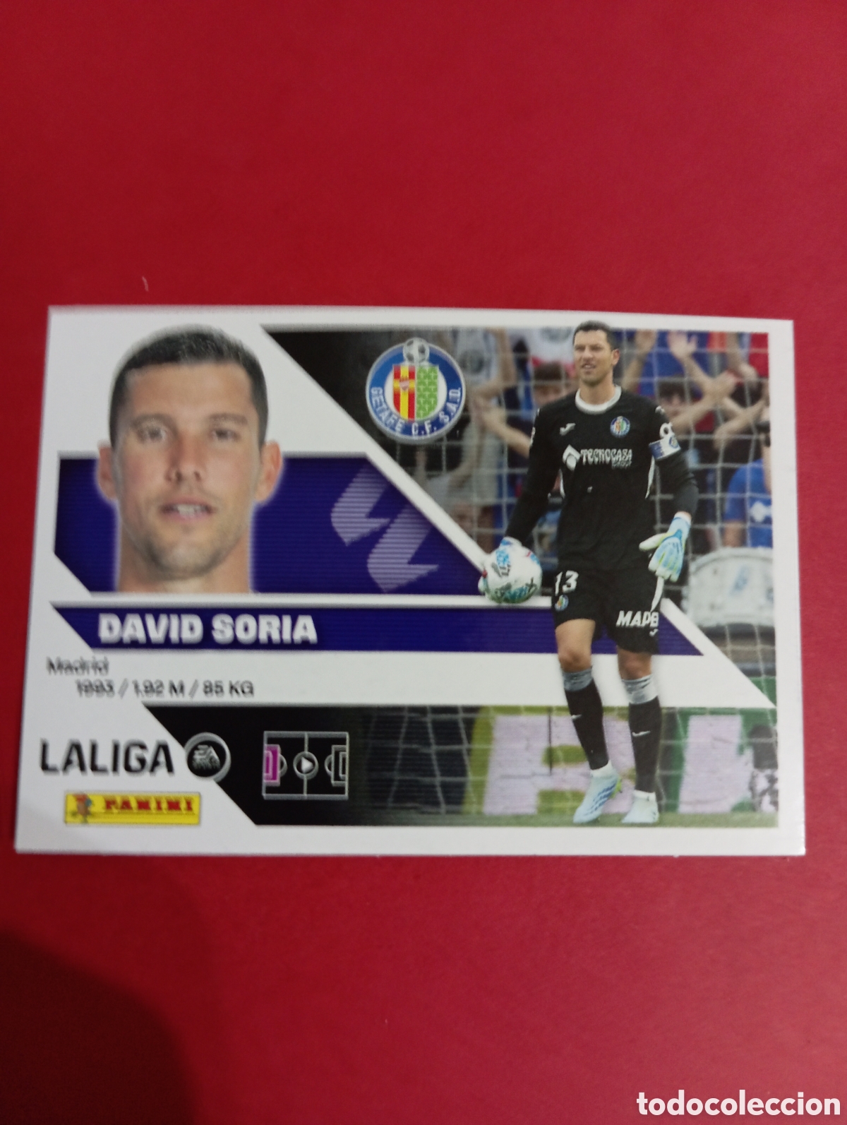 Cromos de f&uacute;tbol: David Soria Getafe n&deg;3 / PANINI LIGA ESTE 2026/2027