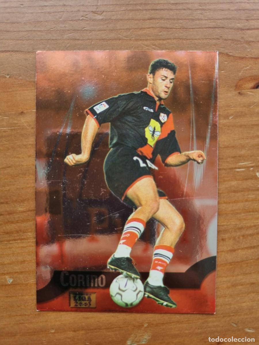 Cromos de f&uacute;tbol: 297 CORINO (Rayo Vallecano) EL MEJOR. Las Fichas de la Liga 2002 2003 02 03 (Mundicromo)