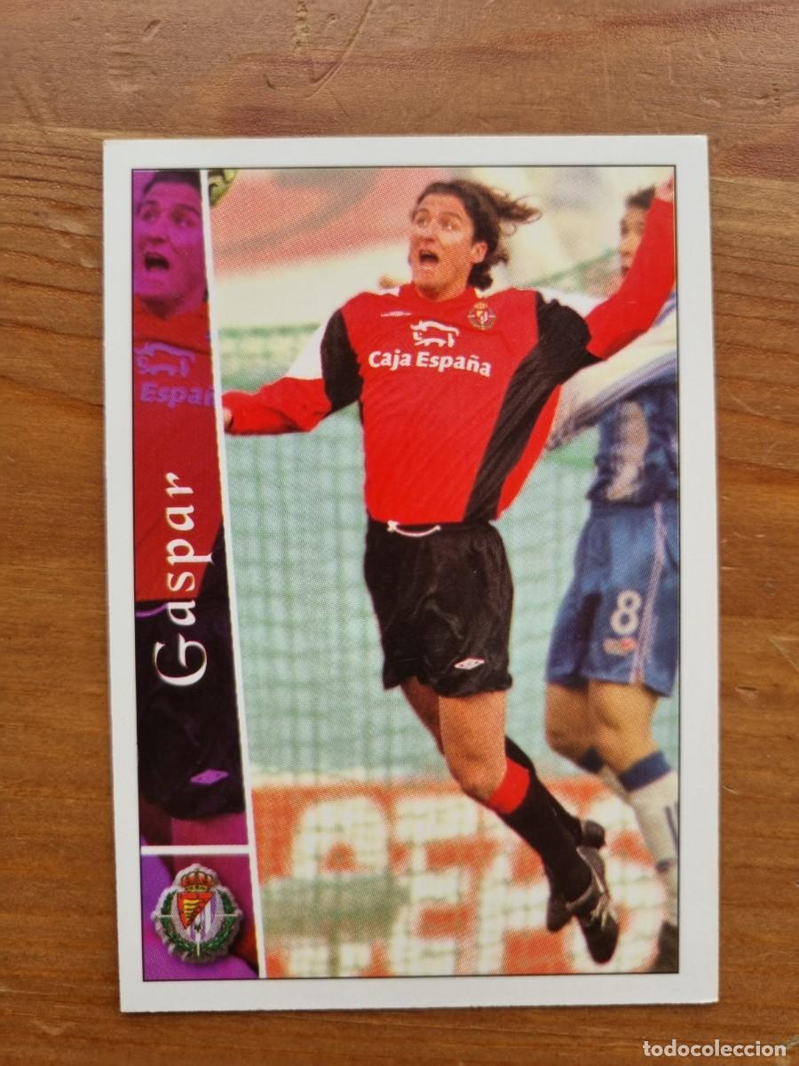 Cartes &agrave; collectionner de Football: 303 GASPAR (Real Valladolid). Las Fichas de la Liga 2002 2003 02 03 (Mundicromo)