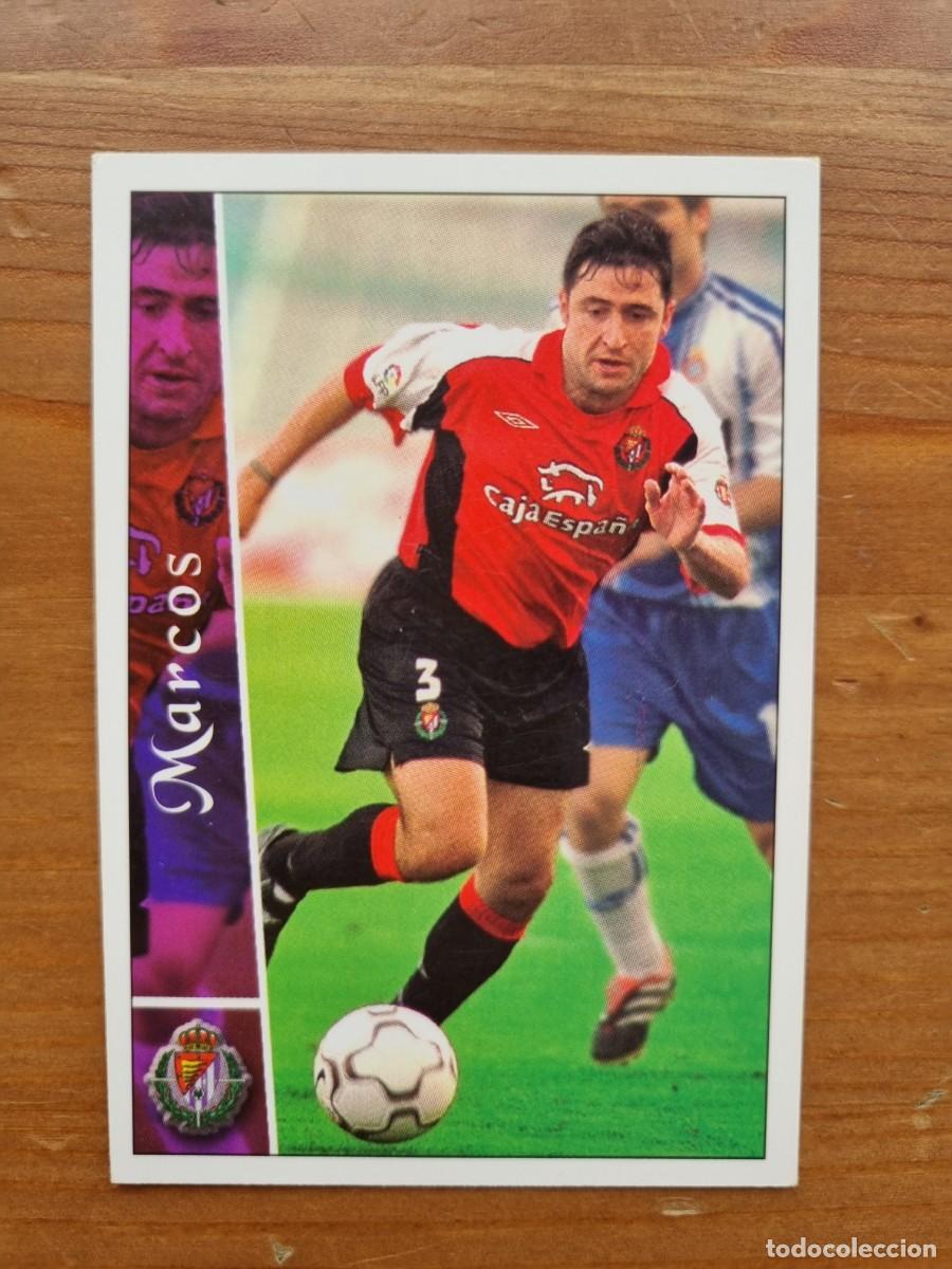 Fu&szlig;ball-Sticker: 304 MARCOS (Real Valladolid). Las Fichas de la Liga 2002 2003 02 03 (Mundicromo)