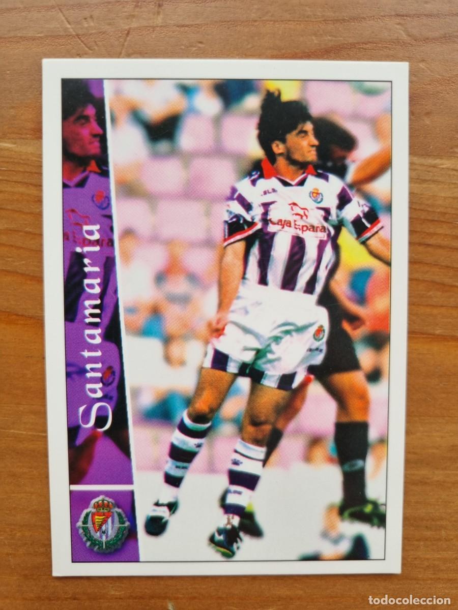 Fu&szlig;ball-Sticker: 308 SANTAMAR&Iacute;A (Real Valladolid). Las Fichas de la Liga 2002 2003 02 03 (Mundicromo)