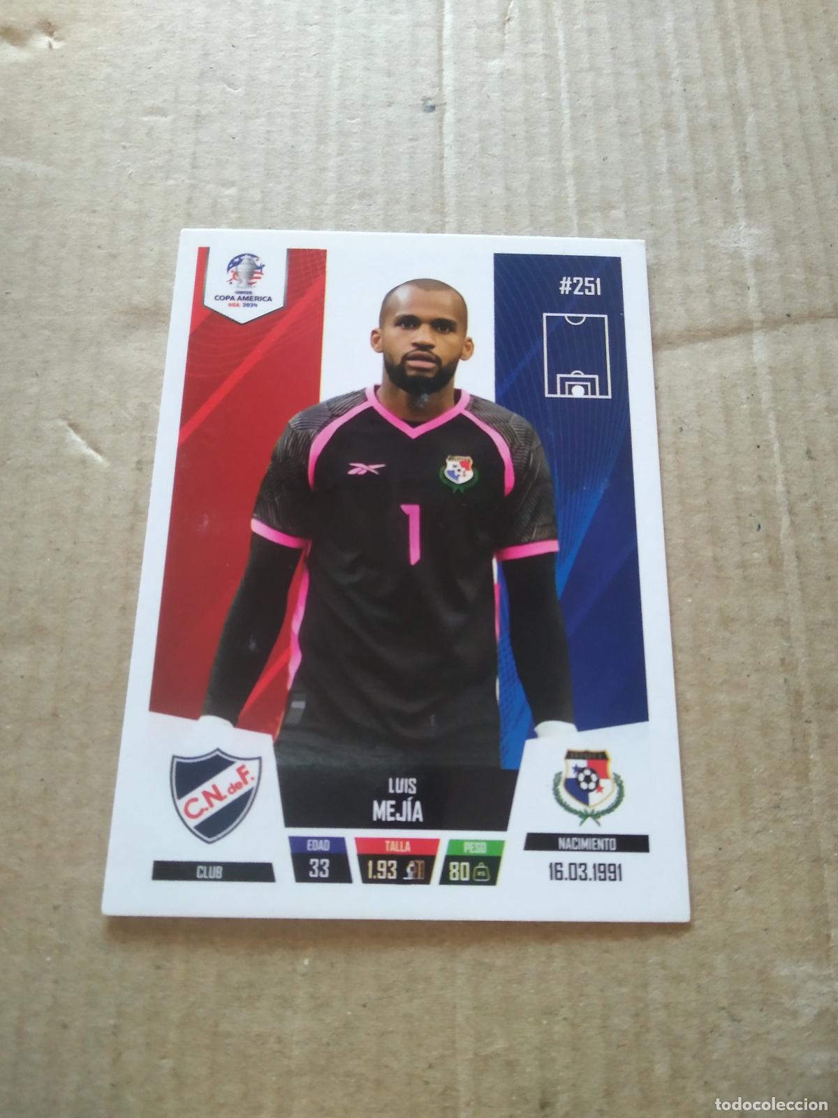 Cromos de f&uacute;tbol: 251 LUIS MEJIA PANAMA CROMO FUTBOL COPA AMERICA 2024 EDITADO EN PERU