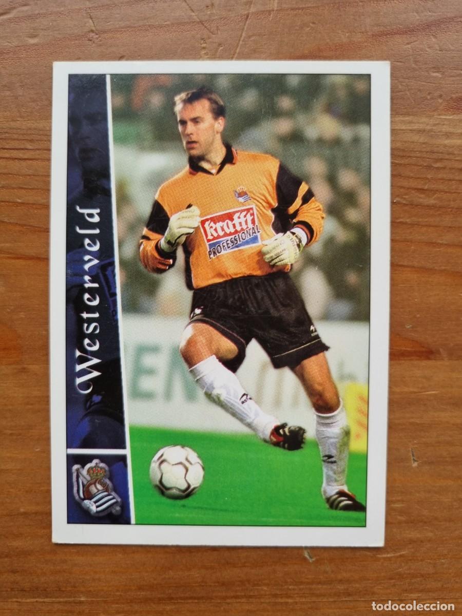 Cromos de f&uacute;tbol: 329 WESTERVELD (Real Sociedad). Las Fichas de la Liga 2002 2003 02 03 (Mundicromo)