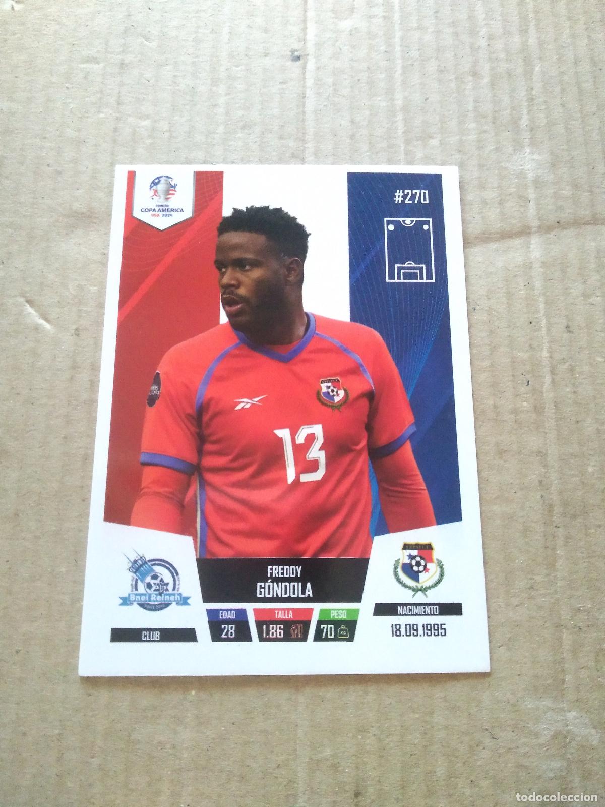 Cromos de f&uacute;tbol: 270 FREDDY GONDOLA PANAMA CROMO FUTBOL COPA AMERICA 2024 EDITADO EN PERU