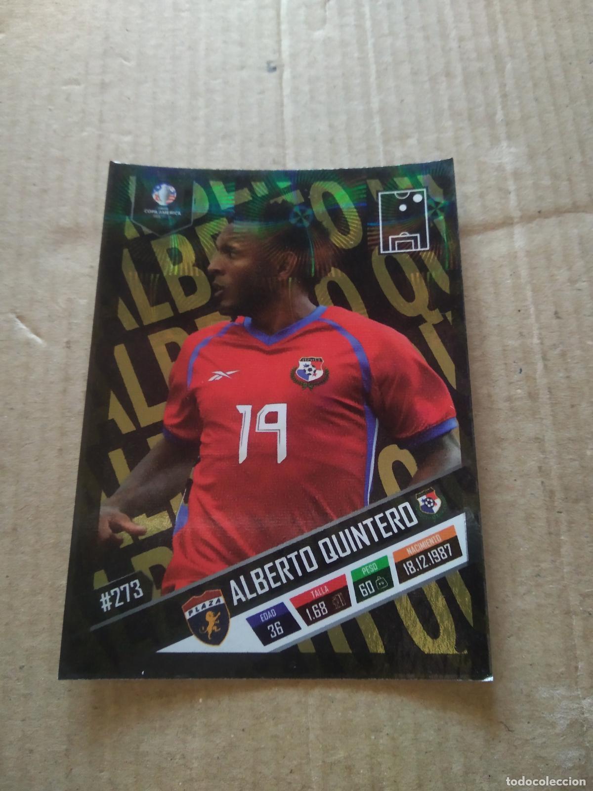 Cromos de f&uacute;tbol: 273 ALBERTO QUINTERO PANAMA CROMO FUTBOL COPA AMERICA 2024 EDITADO EN PERU