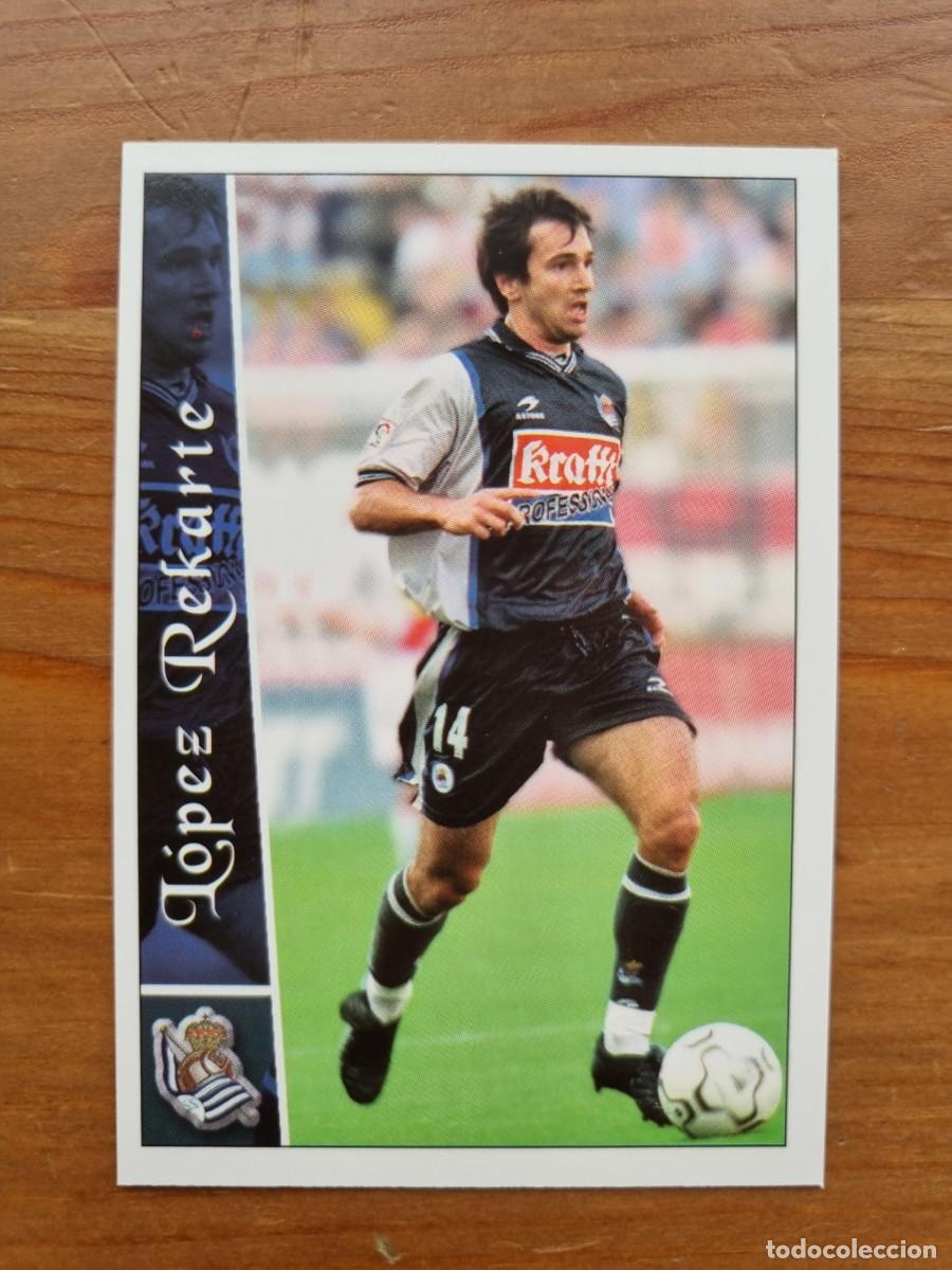 Cromos de f&uacute;tbol: 330 L&Oacute;PEZ REKARTE (Real Sociedad). Las Fichas de la Liga 2002 2003 02 03 (Mundicromo)