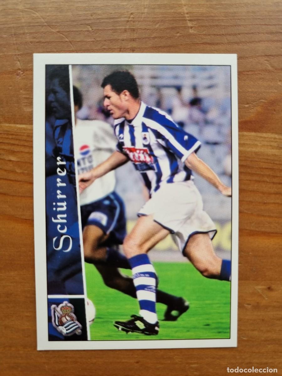 Cromos de f&uacute;tbol: 331 SCH&Uuml;RRER (Real Sociedad). Las Fichas de la Liga 2002 2003 02 03 (Mundicromo)