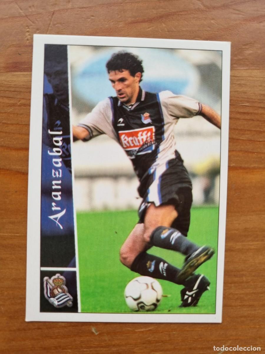 Cromos de f&uacute;tbol: 332 ARANZABAL (Real Sociedad). Las Fichas de la Liga 2002 2003 02 03 (Mundicromo)