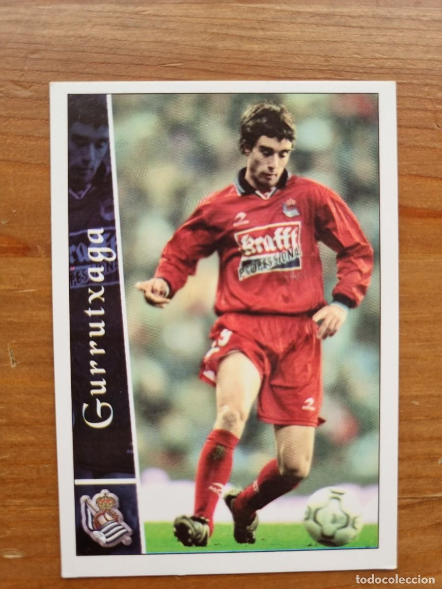 Cromos de f&uacute;tbol: 333 GURRUTXAGA (Real Sociedad). Las Fichas de la Liga 2002 2003 02 03 (Mundicromo)