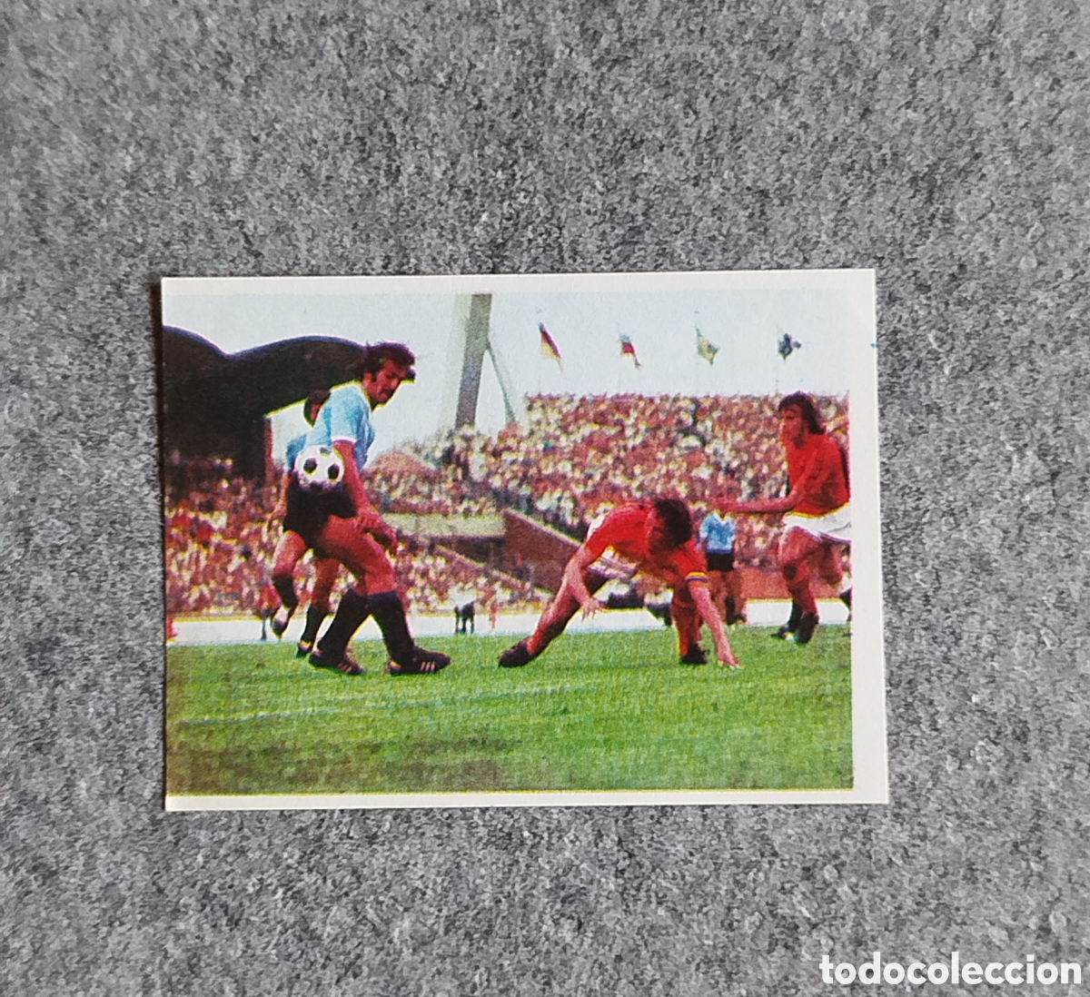 Cromos de f&uacute;tbol: SIN PEGAR CROPAN JOHAN CRUYFF ASI JUEGO AL FUTBOL 115 HOLANDA URUGUAY CROMO STICKER NUNCA PEGADO