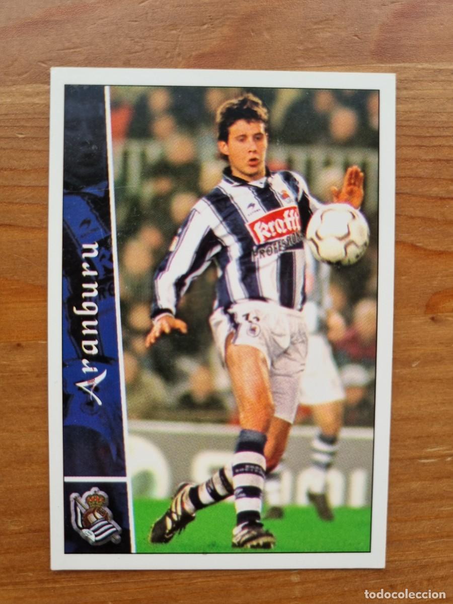 Cromos de f&uacute;tbol: 336 ARAMBURU (Real Sociedad). Las Fichas de la Liga 2002 2003 02 03 (Mundicromo)