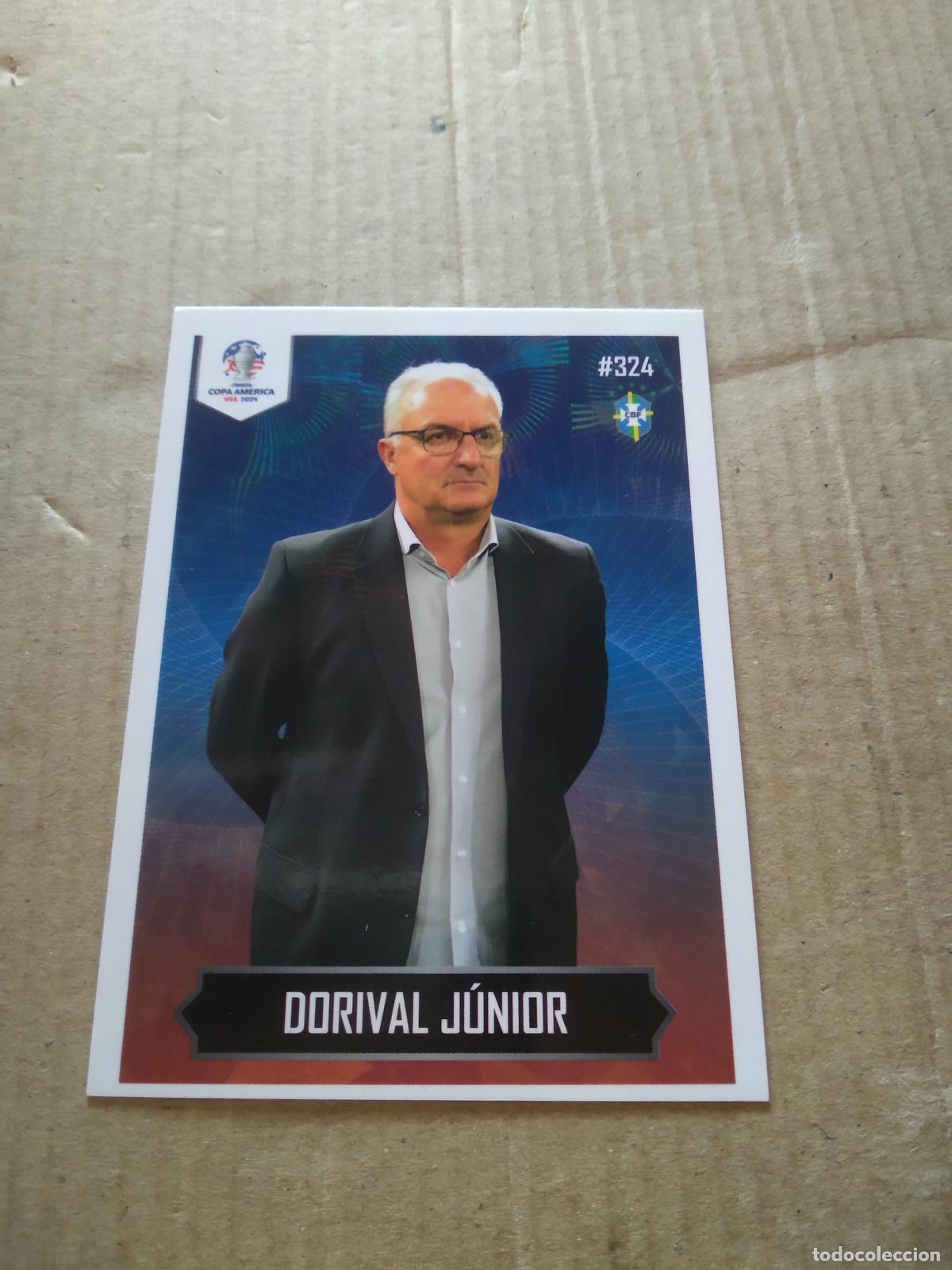 Cromos de f&uacute;tbol: 324 DORIVAL JUNIOR BRASIL CROMO FUTBOL COPA AMERICA 2024 EDITADO EN PERU