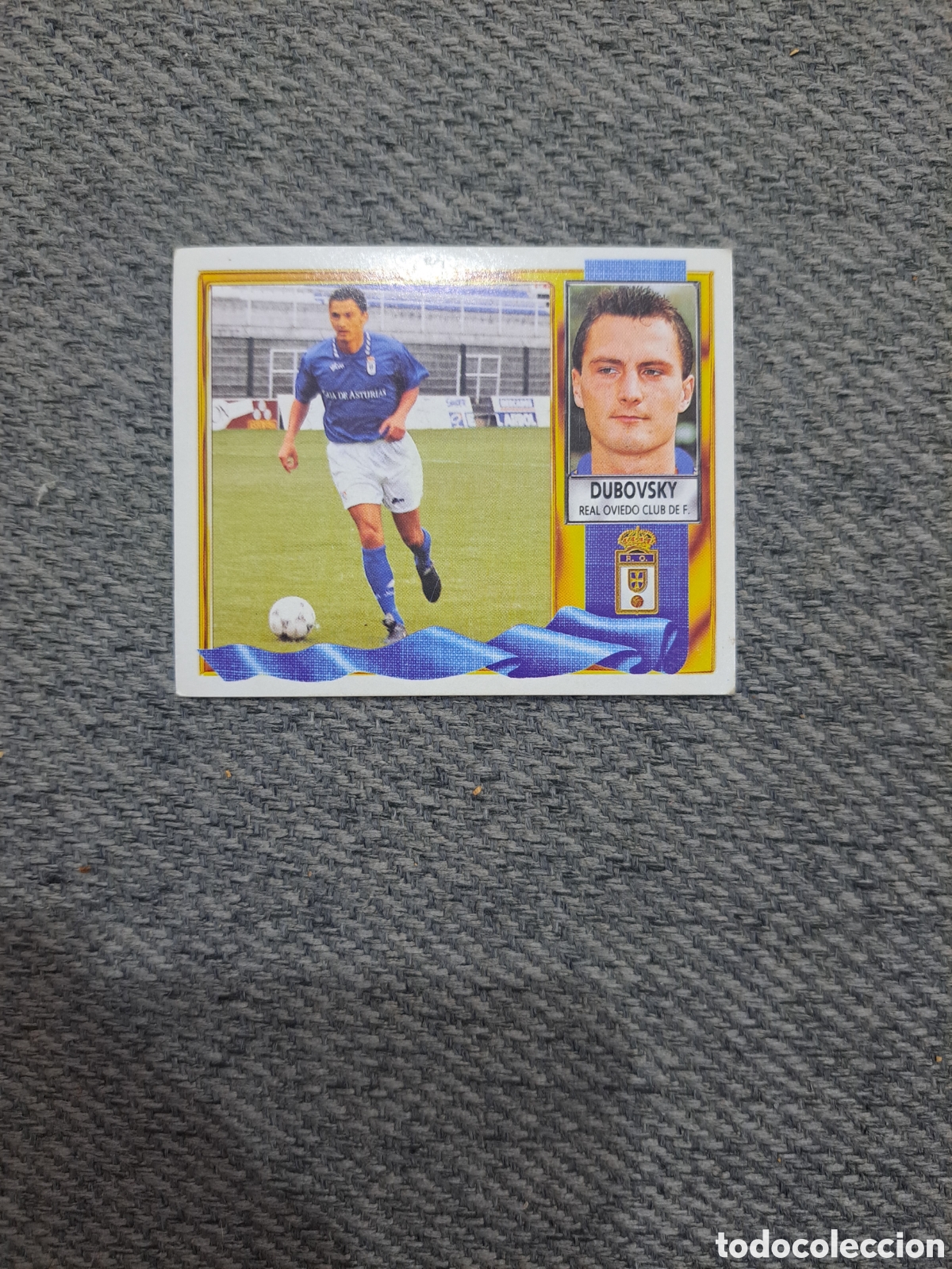 Cromos de f&uacute;tbol: Dubovsky (Coloca) Oviedo. Liga Este 95-96