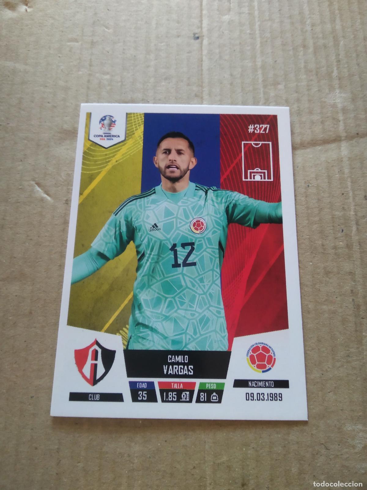Cromos de Futebol: 327 CAMILO VARGAS COLOMBIA CROMO FUTBOL COPA AMERICA 2024 EDITADO EN PERU