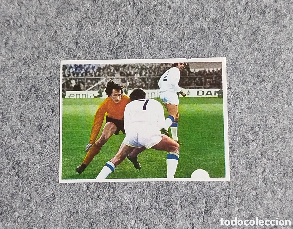 Cromos de Futebol: SIN PEGAR CROPAN JOHAN CRUYFF ASI JUEGO AL FUTBOL 53 HOLANDA B&Eacute;LGICA CROMO STICKER NUNCA PEGADO