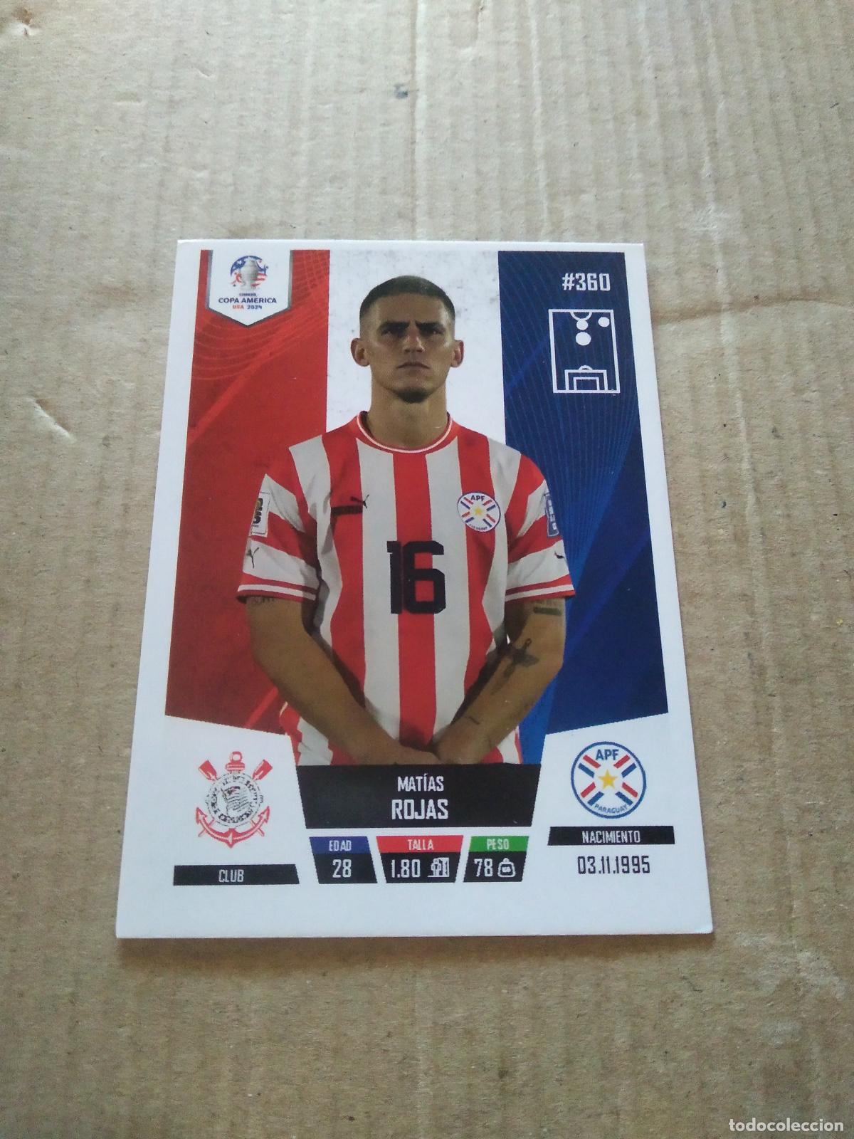 Cromos de Futebol: 360 MATIAS ROJAS PARAGUAY CROMO FUTBOL COPA AMERICA 2024 EDITADO EN PERU