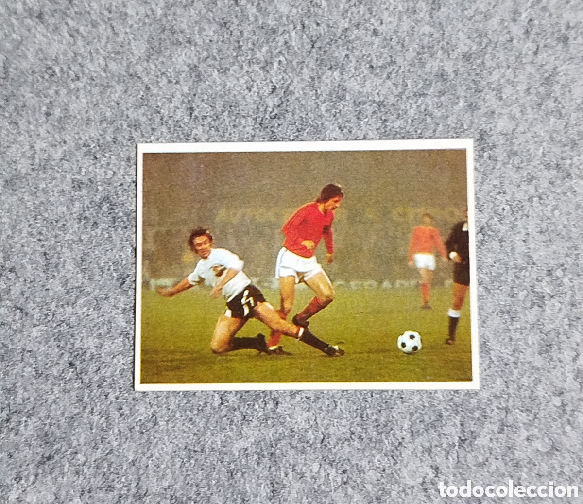 Cromos de f&uacute;tbol: SIN PEGAR CROPAN JOHAN CRUYFF ASI JUEGO AL FUTBOL 47 HOLANDA CROMO STICKER NUNCA PEGADO