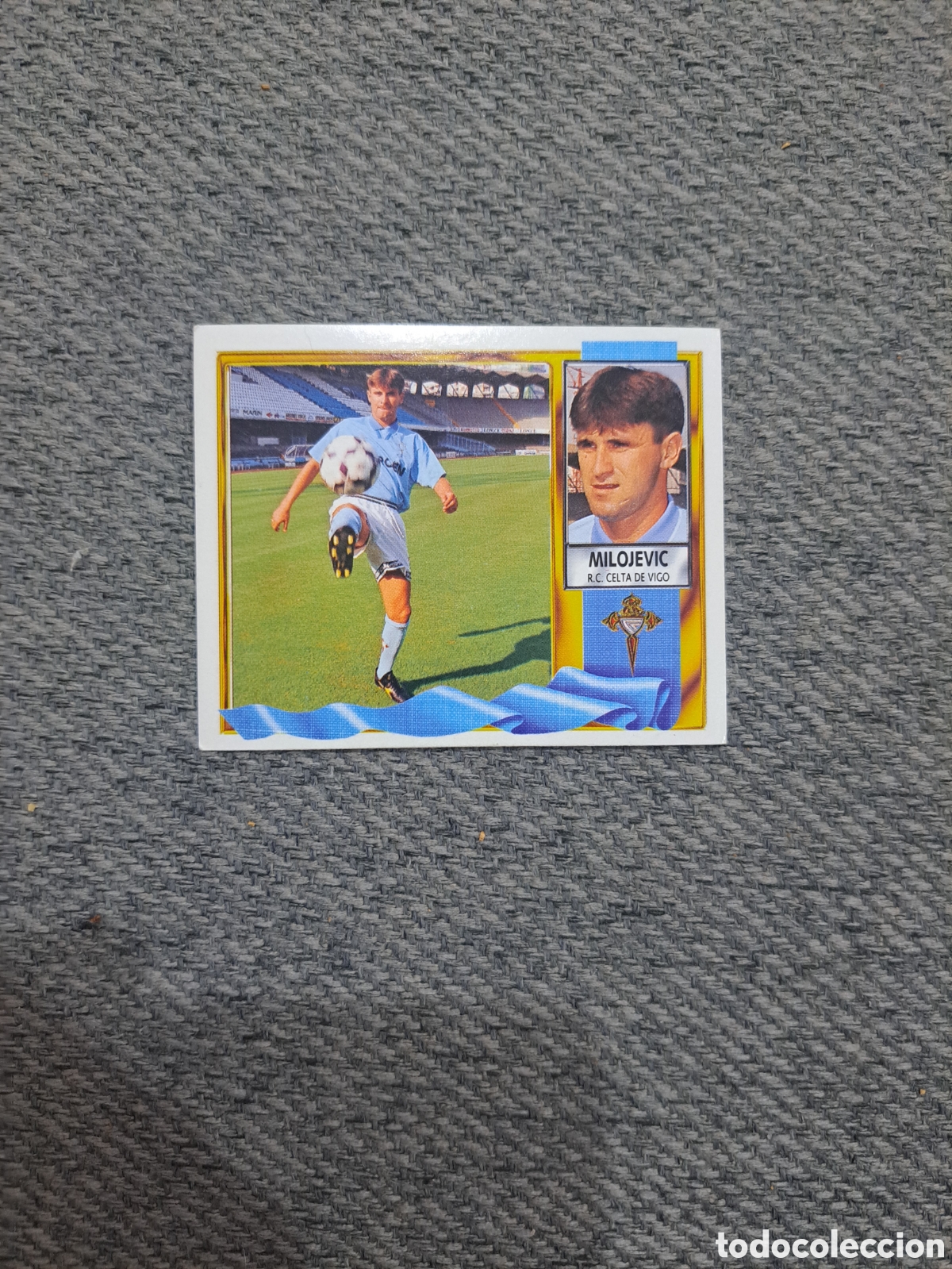 Cromos de f&uacute;tbol: Milojevic (Fichaje N&deg;1) Celta de Vigo. Liga Este 95-96