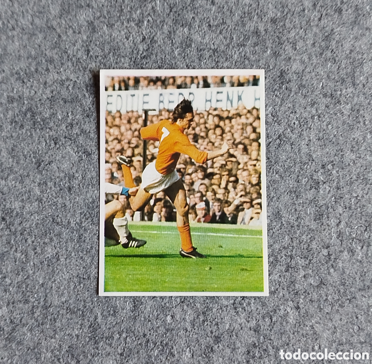 Cromos de f&uacute;tbol: SIN PEGAR CROPAN JOHAN CRUYFF ASI JUEGO AL FUTBOL 72 HOLANDA D.D.R. CROMO STICKER NUNCA PEGADO