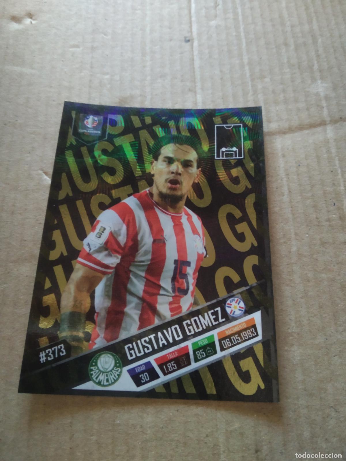 Cromos de f&uacute;tbol: 373 GUSTAVO GOMEZ PARAGUAY CROMO FUTBOL COPA AMERICA 2024 EDITADO EN PERU