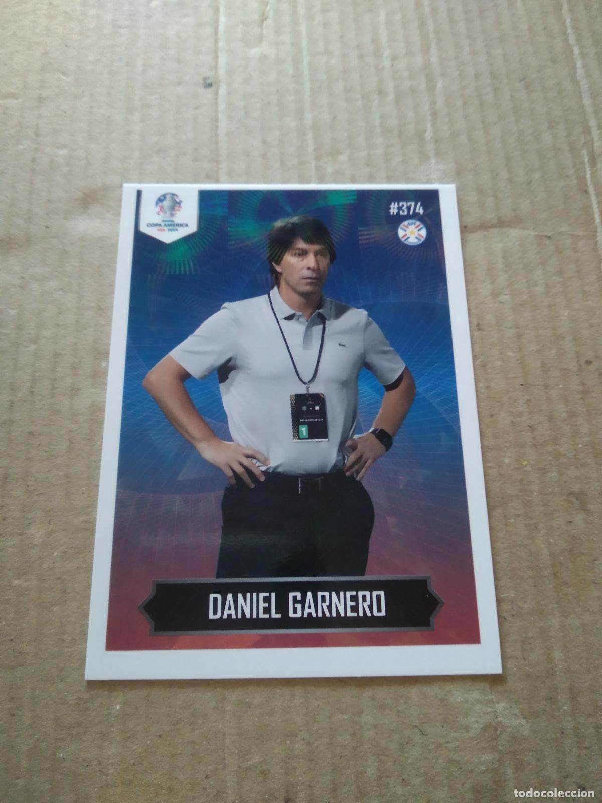 Cromos de f&uacute;tbol: 374 DANIEL GARNERO PARAGUAY CROMO FUTBOL COPA AMERICA 2024 EDITADO EN PERU