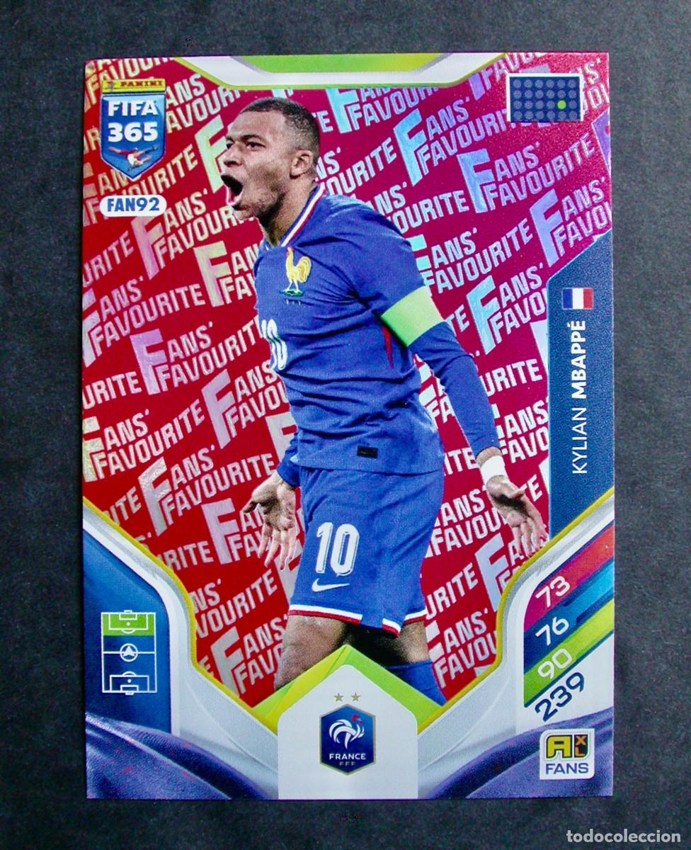 Cromos de f&uacute;tbol: FAN92 KYLIAN MBAPP&Eacute; / FRANCIA / ADRENALYN XL FIFA 365 2025-2026 / RED-ROJO PARALEL / PANINI