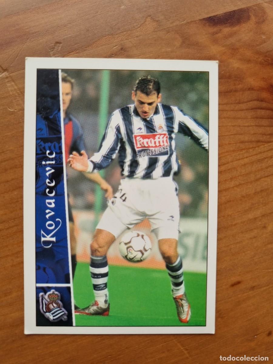 Cromos de f&uacute;tbol: 343 KOVACEVIC (Real Sociedad). Las Fichas de la Liga 2002 2003 02 03 (Mundicromo)