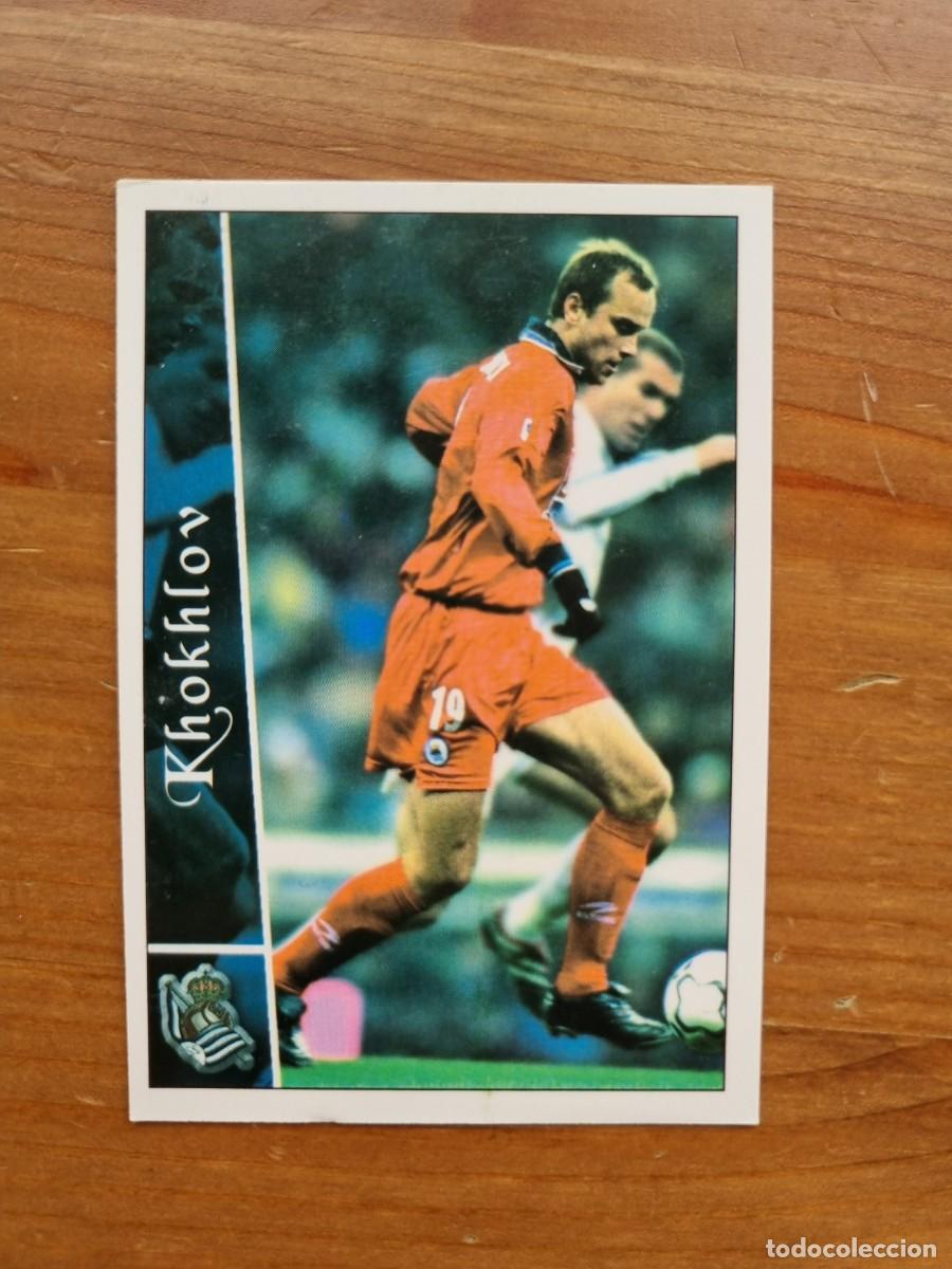 Cromos de f&uacute;tbol: 344 KHOKHLOV (Real Sociedad). Las Fichas de la Liga 2002 2003 02 03 (Mundicromo)