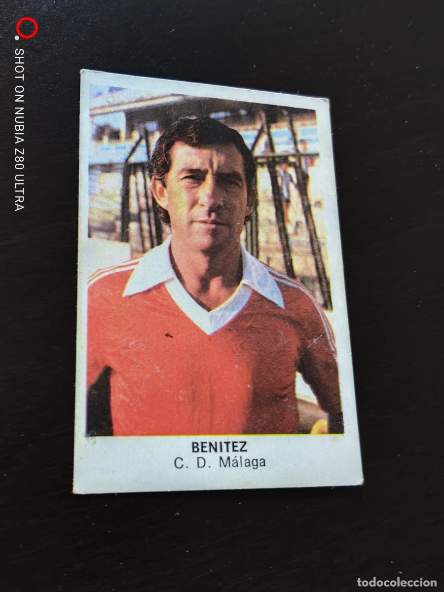 Cromos de f&uacute;tbol: Ben&iacute;tez CD M&aacute;laga F&uacute;tbol 84, Cromos Cano, versi&oacute;n, temporada 83/84, despegado