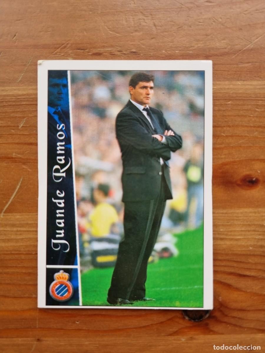 Cromos de f&uacute;tbol: 354 JUANDE RAMOS (RCD Espanyol). Las Fichas de la Liga 2002 2003 02 03 (Mundicromo)