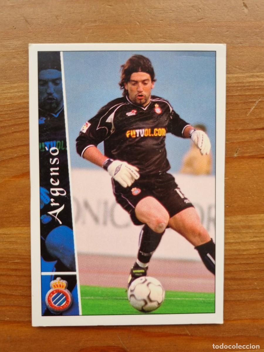 Cromos de f&uacute;tbol: 355 ARGENS&Oacute; (RCD Espanyol). Las Fichas de la Liga 2002 2003 02 03 (Mundicromo)