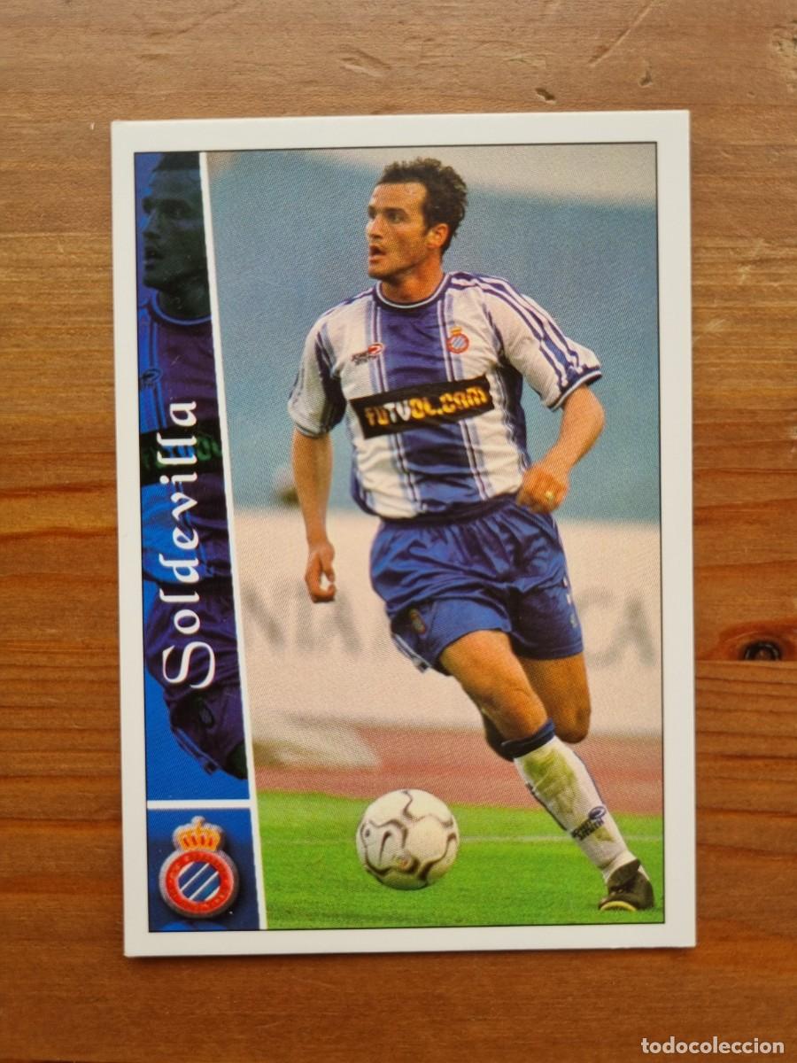 Cromos de f&uacute;tbol: 357 SOLDEVILLA (RCD Espanyol). Las Fichas de la Liga 2002 2003 02 03 (Mundicromo)